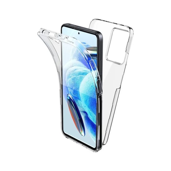 Capa de Silicone 360º para Xiaomi Redmi Note 14 4G/5G Transparente